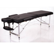 Складной массажный стол ALU 2 (S) Black